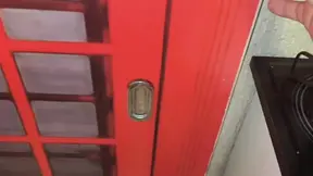 Pissing in my human toilet and making her clean the toilet with her tongue