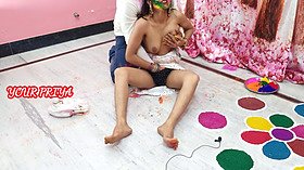 Your Priya: A hot Indian teen gets roughed up in a naughty Hindi roleplay with rough sex and cumshot finale