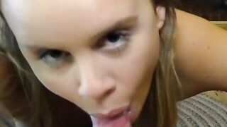 Alexis Adams Blowjob POV