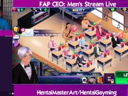 Waterfall shower! Fap CEO:Men Stream #6 W/HentaiGayming
