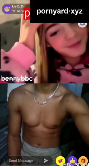 Amateur teen reacts to homemade porn