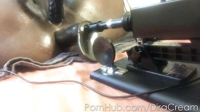 Pretty Gape With A Double Pump And Creamy Ass