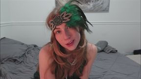 Stella Elle's Roaring '20s Jerk Off Instruction – POV Seduction Awaits!