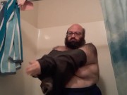 Striping for a shower