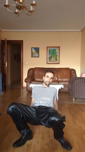 I Make a Streeptease Dressed in Military Dress