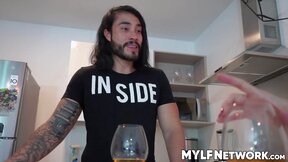 Beautiful Sebastian Bolanos fucked deep in a doggystyle position by Mario Leon