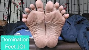 TIny Boyfriend Jerks to Dity Feet