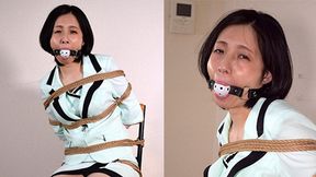 KR3 Pretty Japanese MILF Tamami Bound and Gagged First Time Part3 (MP4)