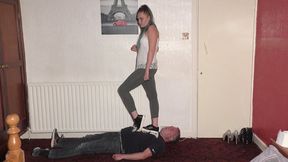 Sophie's Trampling Vans Sneakers (4K)