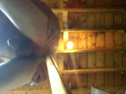 Fucking Myself With A Sledge Hammer and Fingering My Asshole