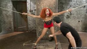 ”Black slave toyed & caned”