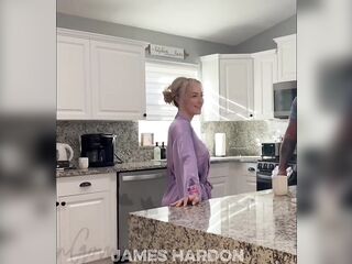 Blond Hotwife cucks spouse and takes creampie bbc