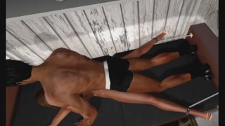 BDSM: Pantyhose Bondage on the Couch