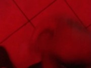 Gay circle jerk in adult theater
