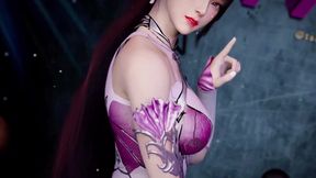 3D Big Boobs Slut Cosplay Wife Have Her First Gangbang Sex