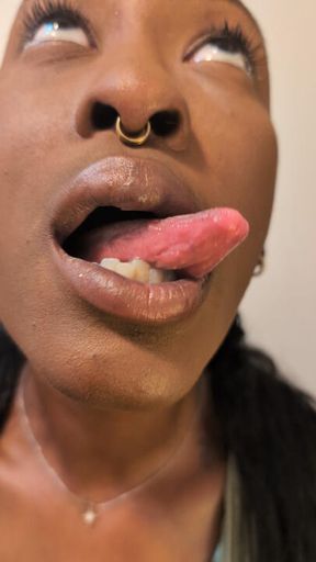 EBONY TONGUE TINGLES | Morgan