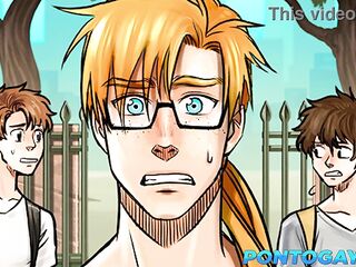 Manga Homosexual - Unbridled debauchery at the sex college