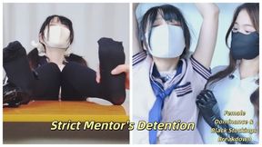 Strict Mentor's Detention - Female Dominance & Black Stockings Breakdown [52 MIN FULL HD]