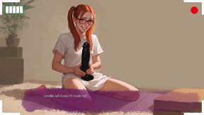 mila ai - mila teasing the delivery man - addont