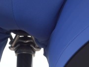 Cycling in the dunes makes me cum