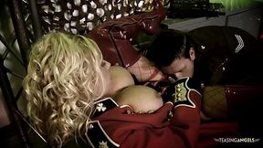 One stiff pecker is more than enough to please these three babes