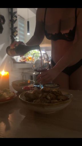 I Cooked Chicken Wings for Dinner Today