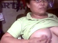 Mature Asian Elizabeth, 57, on Webcam - Part 2