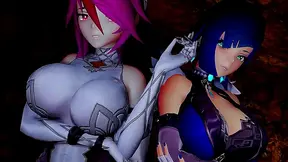 Fangirl Cosplayer Seduces Hero with Hot Blowjob in Steamy Hentai Fantasy