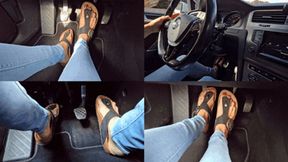 Relaxed driving in Birkenstocks (small version)