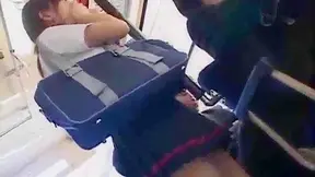 Asian Beauty Gangbanged on Public Transit – Group Ride