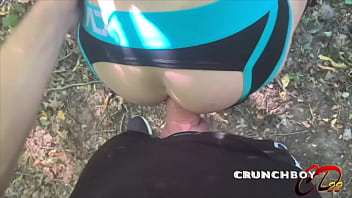 3164 JEROME JAMES fuckd bareback by CEDRIC in cruising forest