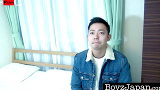 BoyzJapan.com - Homosexual Japanese man jerked off by touchy deviant