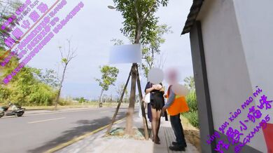 My wife bent over for the janitor on the street and begged him to fuck her