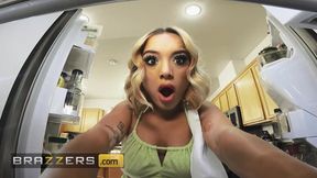 BRAZZERS - Brother shows up with his amazing new wife Mimi Monet, who is constantly looking for new cocks