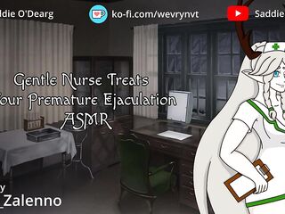 Gentle Nurse Treats Your Premature Jizz flow ASMR
