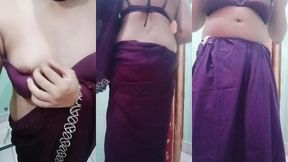 indian gay crossdresser gaurisissy fucked in pink saree like a whore