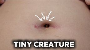 Stuffing tiny men into my bellybutton giantess fun begins