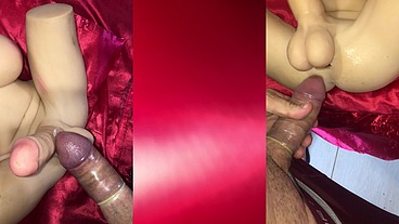 COMENU O CU DO VIADINHO ( SEX DOLL )