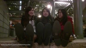 OUR STINKY CHEESY FEET ARE SO STRONG