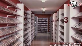 Curious German Milf Explores Wild Encounters in a Unique Shop Setting