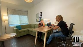 found out my spanish tutor spanish barbie does porn