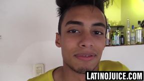 Latino bottom takes multiple facial loads in wild threesome