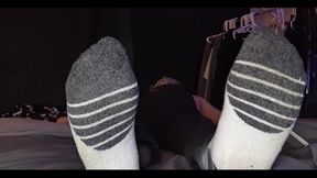 Shoes and Socks Domination by Scary Bunny