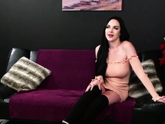 Dirty talking voyeur slut teases loser