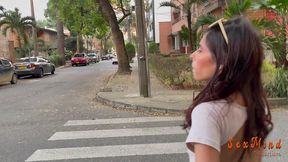 a sexy latin teen girl with small tits and big bubble butt likes be fucked by foreigners of other countries