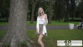 my18teens - public nudity on the last day of summer with carolina sun