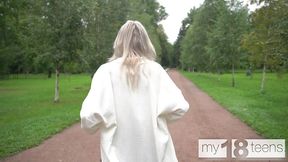 my18teens - public nudity on the last day of summer with carolina sun