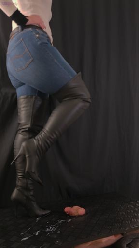 Starting Boot Season Stomping Your Genitals - Cock Balls Crush Trample, Shoejob, CBT, Trampling, Bootjob