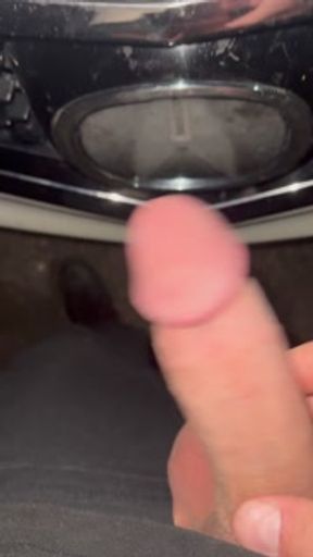 Big Cock Dry Humping Car Hood Outdoors in Public with Loud Moaning