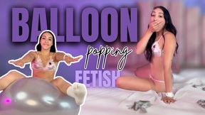 BALLOON POPPING FETISH